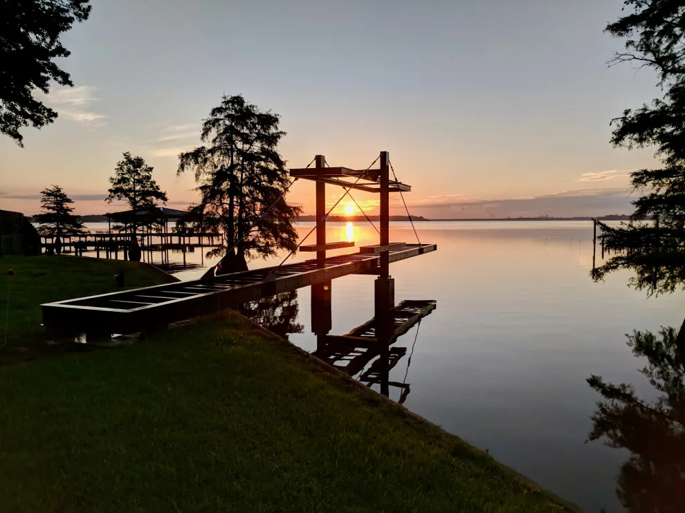 Dock at Twelve-Mile Bayou by Robert M. Cain, Architect - Photo 19