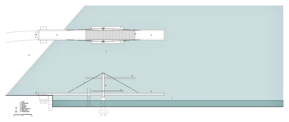 Dock at Twelve-Mile Bayou by Robert M. Cain, Architect - Photo 15