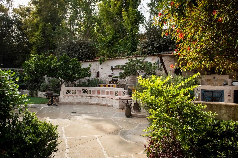 ENGRAVED CONCRETE by Roy Altaras Landscape Design And Build - Photo 14