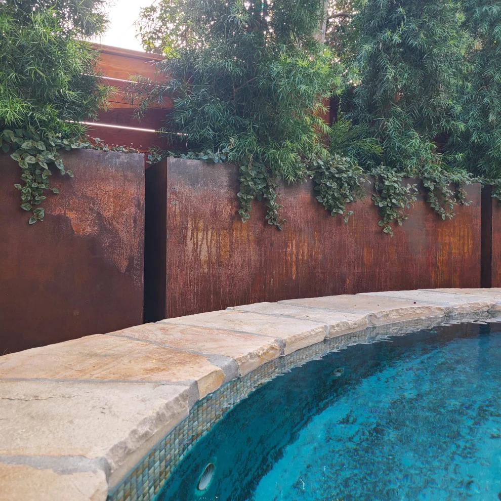 CORTEN STEEL by Roy Altaras Landscape Design And Build - Photo 7