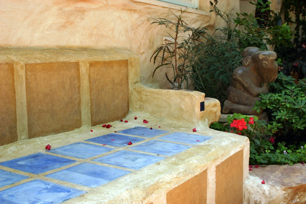 OUTDOOR BENCHES AND SEATING by Roy Altaras Landscape Design And Build - Photo 12
