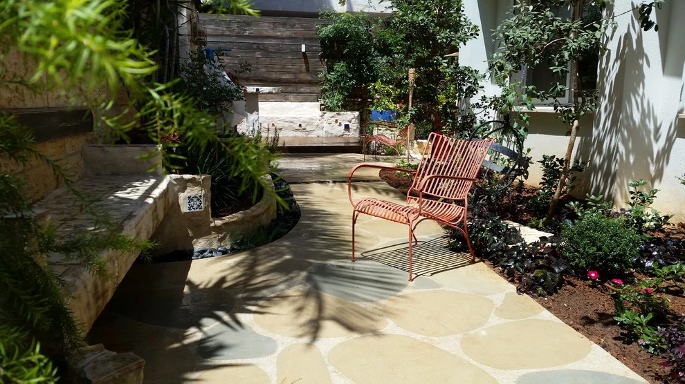 ENGRAVED CONCRETE by Roy Altaras Landscape Design And Build - Photo 12