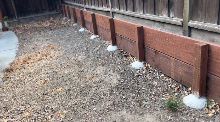 Backyard Remodel (Granite, Mulch, Outdoor Lighting, Grass, Turf, Shrubs) by San Jose Tree Service & Landscaping - Photo 7