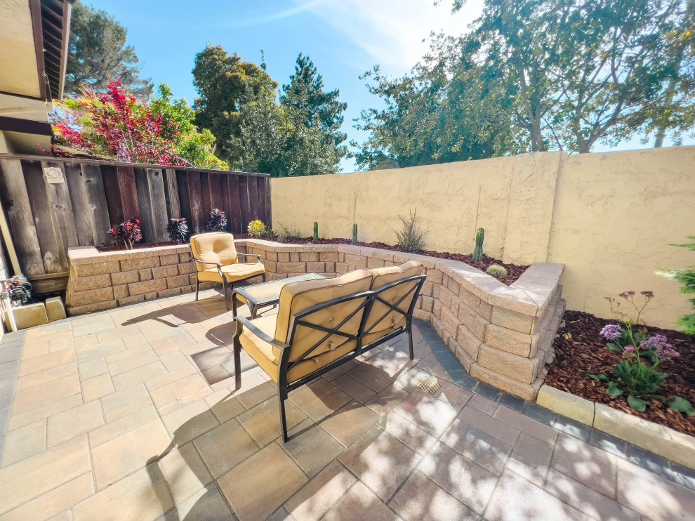 Backyard Remodel (Pavers, Mulch, Shrubs, Planter Bed, Edger) by San Jose Tree Service & Landscaping - Photo 4