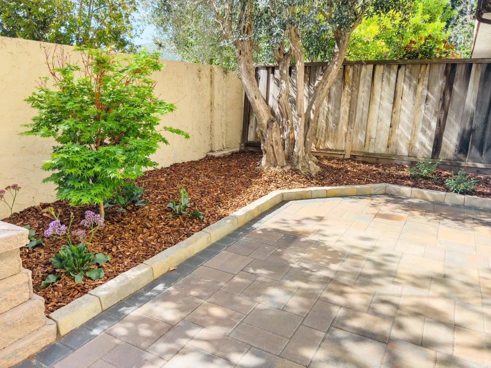 Backyard Remodel (Pavers, Mulch, Shrubs, Planter Bed, Edger) by San Jose Tree Service & Landscaping - Photo 8