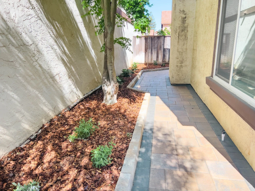 Backyard Remodel (Pavers, Mulch, Shrubs, Planter Bed, Edger) by San Jose Tree Service & Landscaping - Photo 10