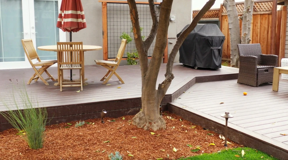 Back and Front Yard Project with Deck by San Jose Tree Service & Landscaping - Photo 6