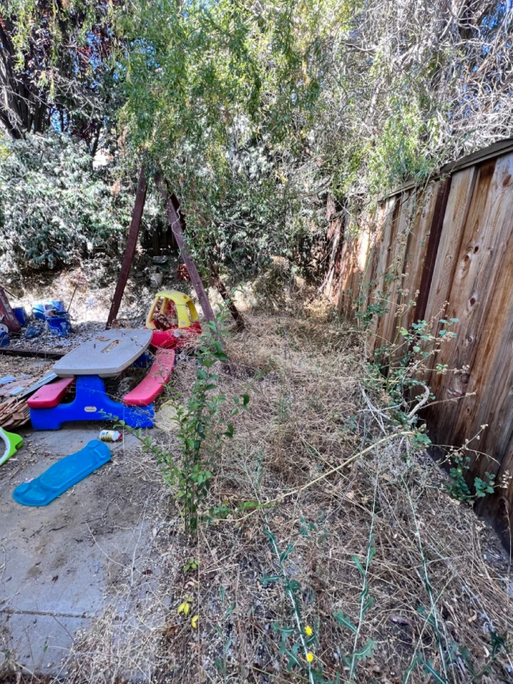 Backyard Transformation (Turf, Pavers, Shrubs, Fence) by San Jose Tree Service & Landscaping - Photo 4