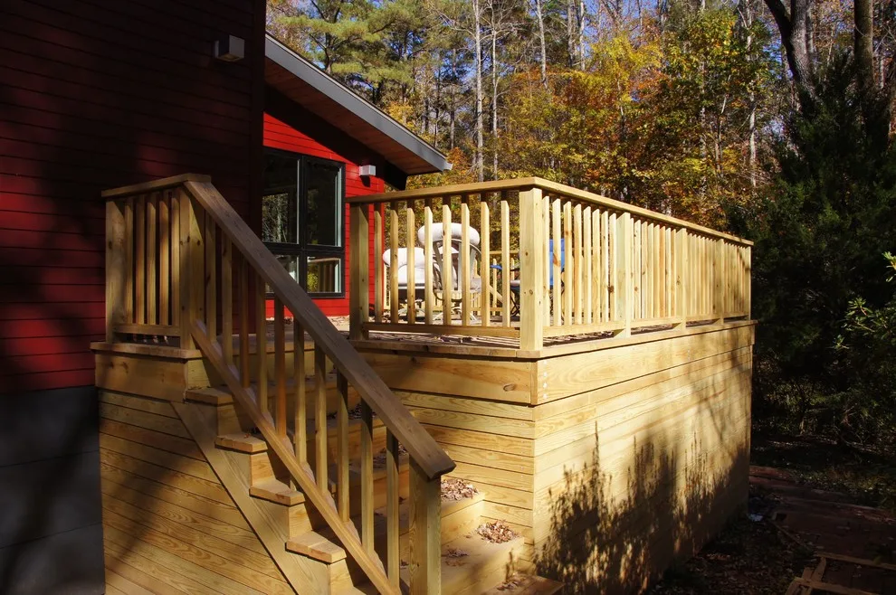 Chapel Hill Exterior Renovation Project by Sophie Piesse Architect, PA - Photo 4