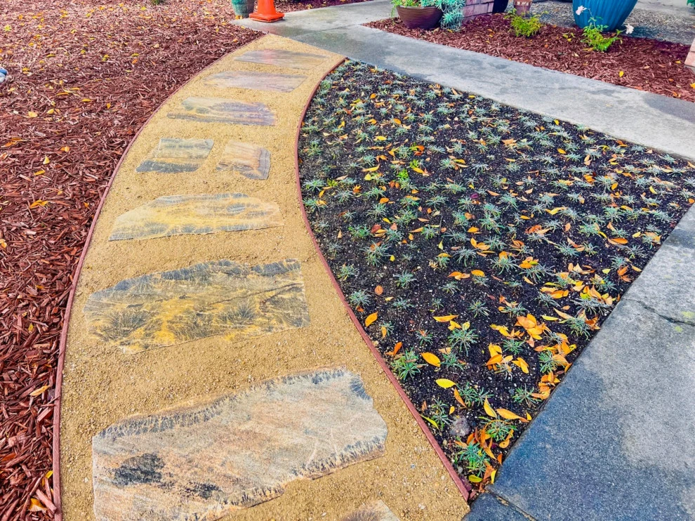 Combined Front Yard Separated by Fence by San Jose Tree Service & Landscaping - Photo 5