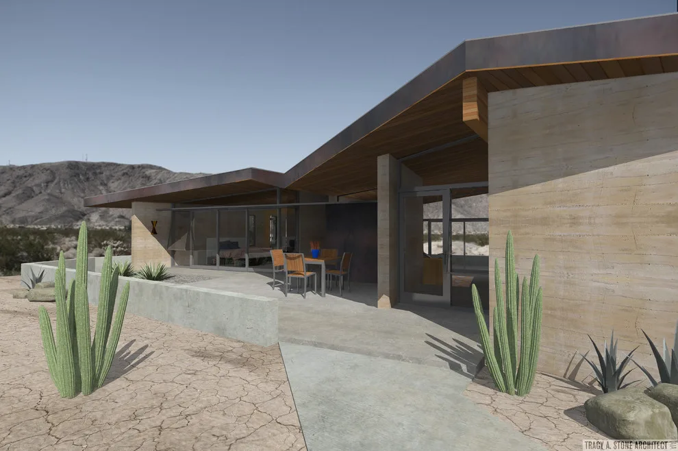 Contemporary Desert Residence for Eco-Friendly Living by Tracy A. Stone Architect - Photo 3