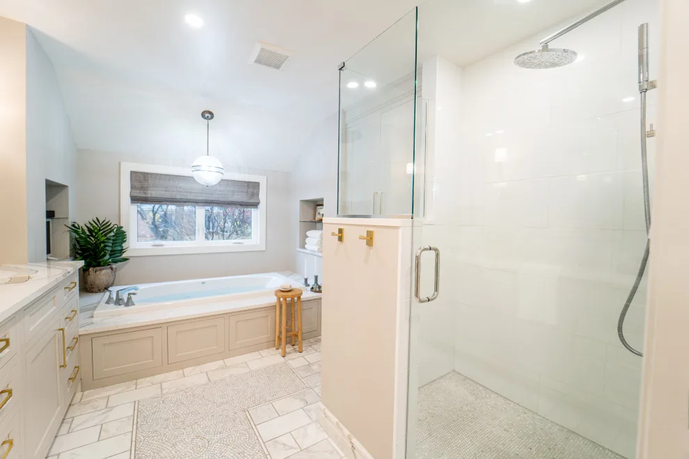 Stylish Bathroom and Dressing Room Makeover by Revival Design Collective - Photo 13