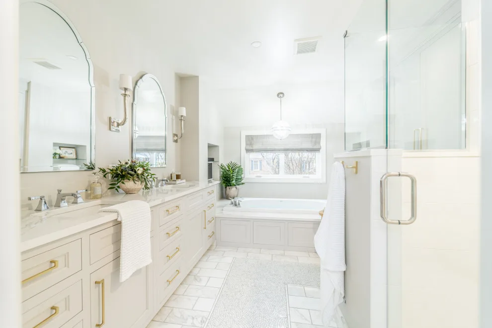 Stylish Bathroom and Dressing Room Makeover by Revival Design Collective - Photo 7