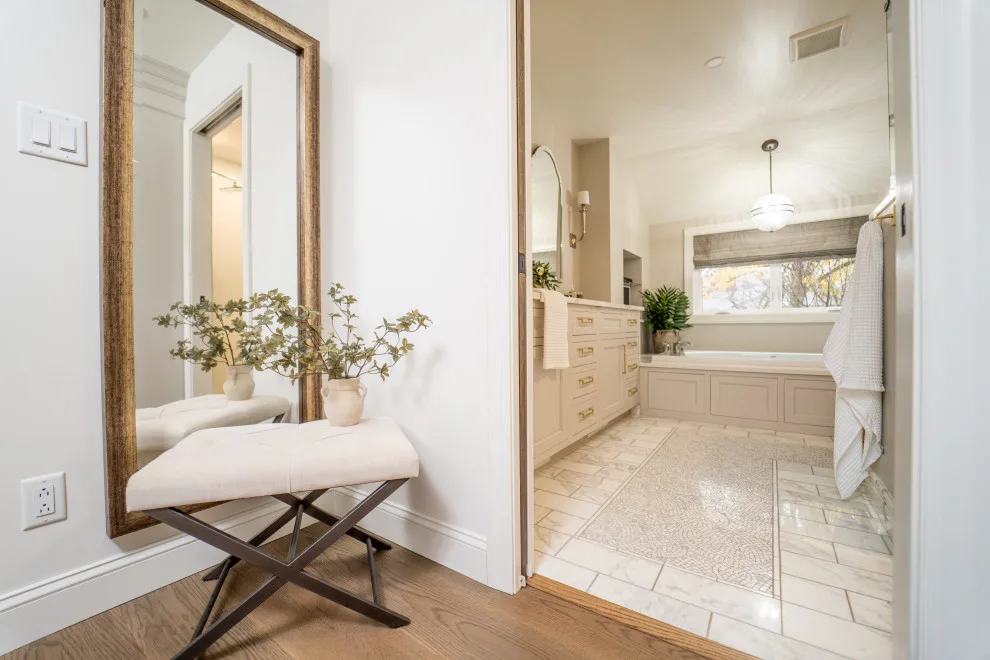 Stylish Bathroom and Dressing Room Makeover by Revival Design Collective - Photo 18