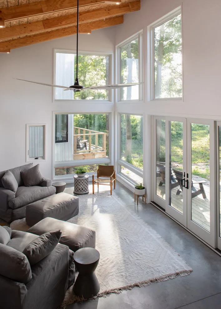 Contemporary warmth by the water by David D. Quillin Architecture - Photo 15