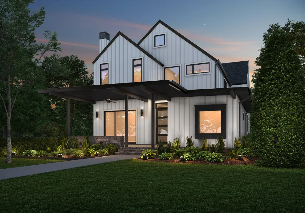 Contemporary Residence - Thomas Place - Arlington Heights by David C. Fowler Architecture Texas LLC - Photo 2