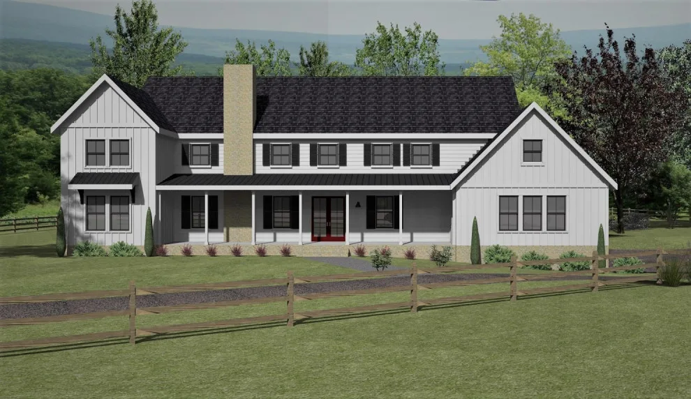 custom farmhouse construction by Barnett Adler - Photo 2