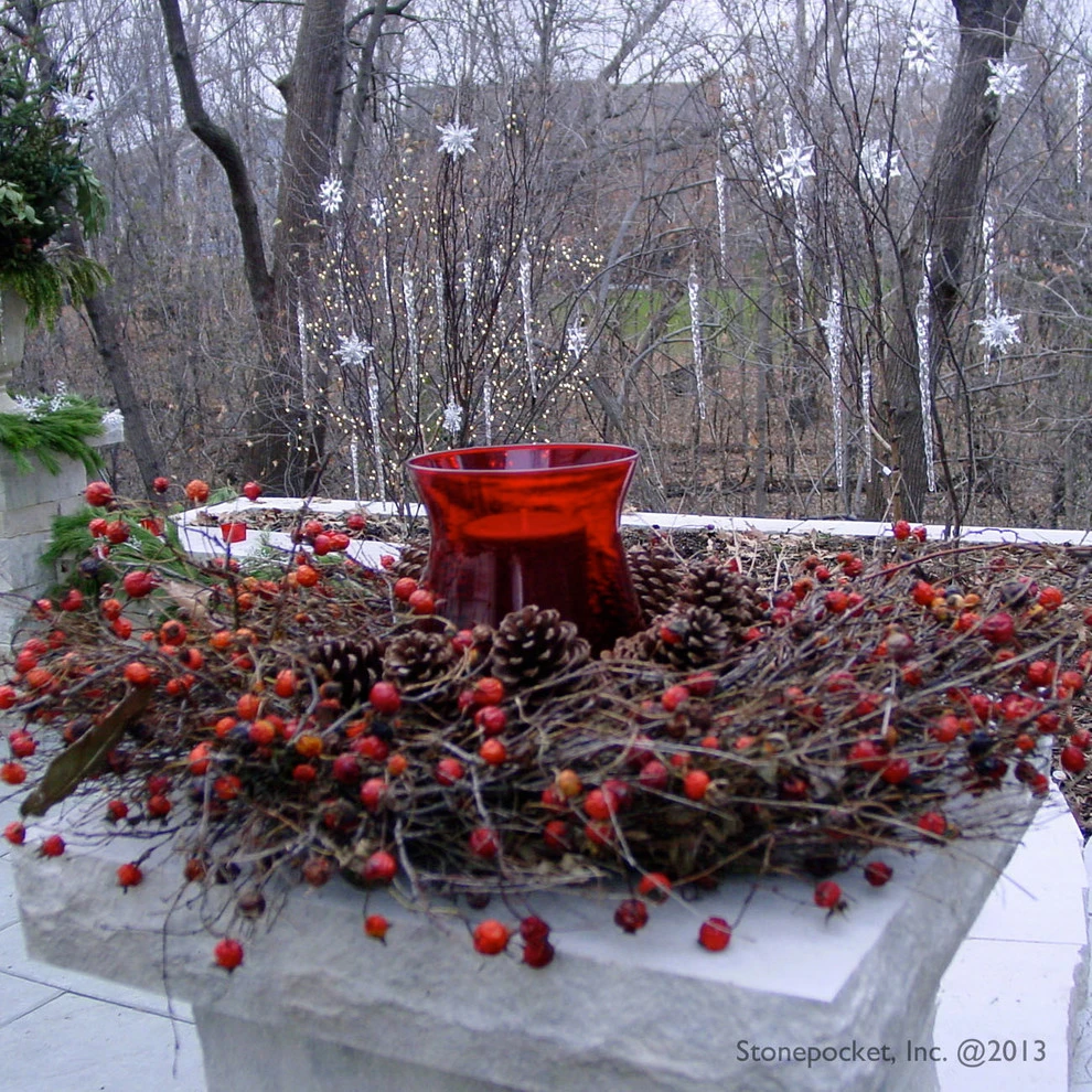 White Walled Gardens in Chanhassen by Stonepocket Unique Landscapes - Photo 2