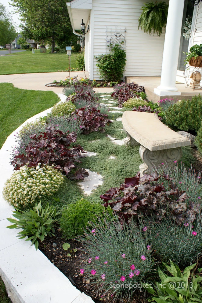 White Walled Gardens in Chanhassen by Stonepocket Unique Landscapes - Photo 14