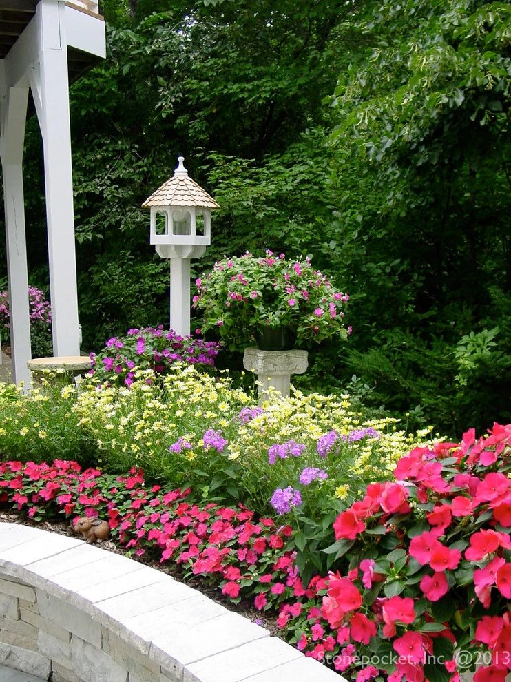 White Walled Gardens in Chanhassen by Stonepocket Unique Landscapes - Photo 9