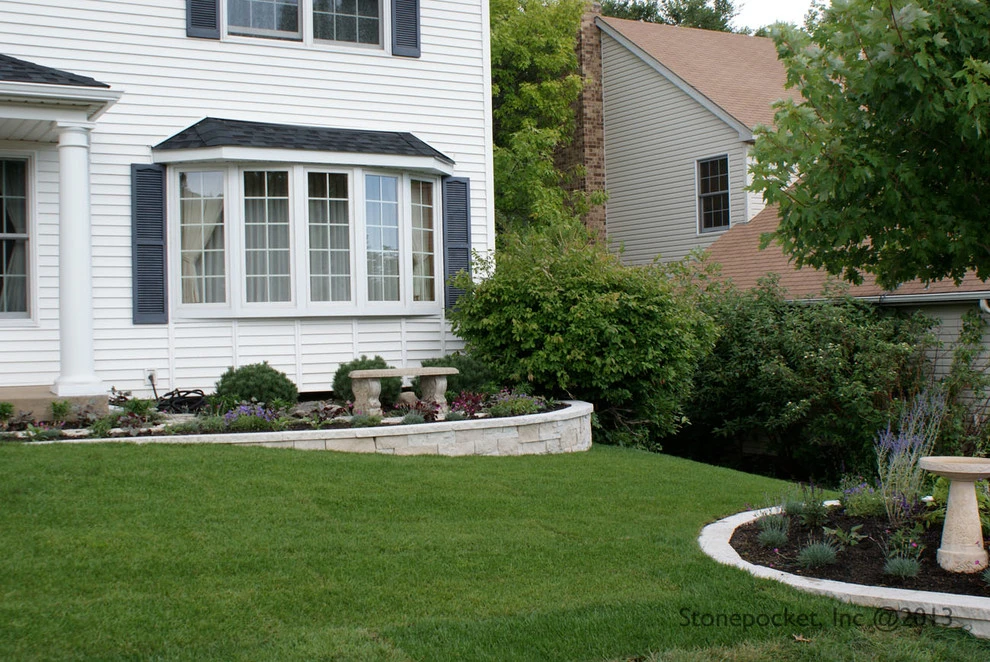 White Walled Gardens in Chanhassen by Stonepocket Unique Landscapes - Photo 15