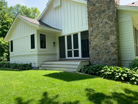 Wayzata Modern Farmhouse Entertainment Addition by Stonepocket Unique Landscapes - Photo 6