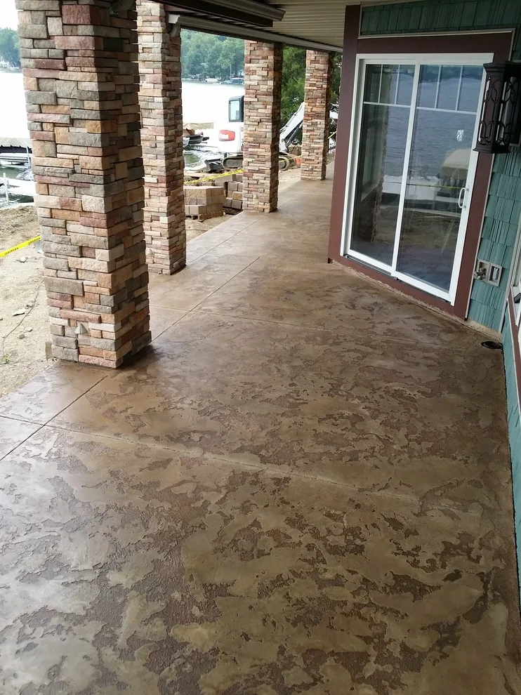 Concrete Overlay for Front Porch by Dancer Concrete Design - Photo 4