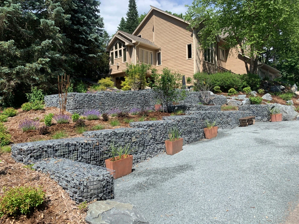 Minnetonka Gabion Terraces by Stonepocket Unique Landscapes - Photo 8