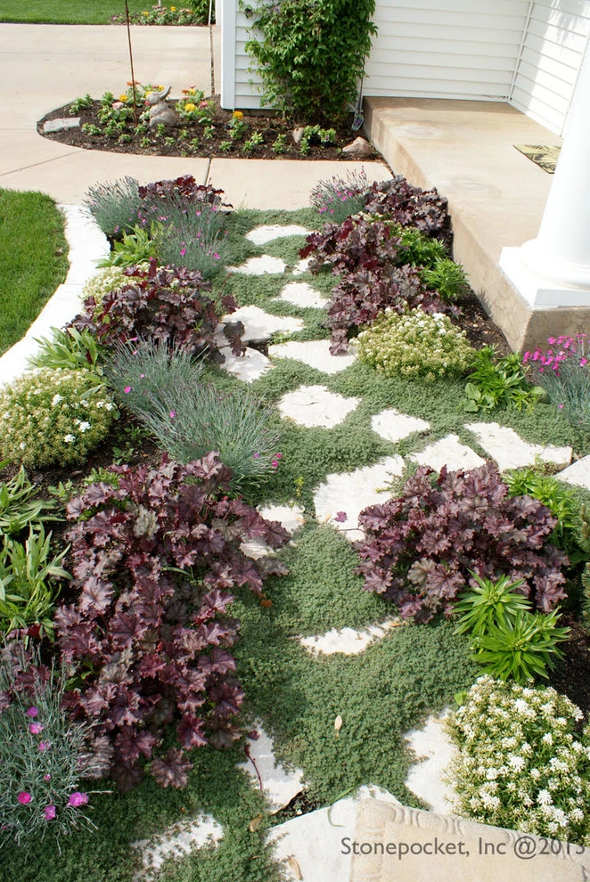 White Walled Gardens in Chanhassen by Stonepocket Unique Landscapes - Photo 5