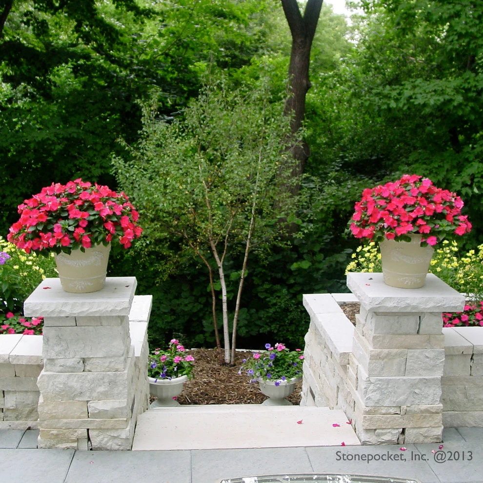 White Walled Gardens in Chanhassen by Stonepocket Unique Landscapes - Photo 8