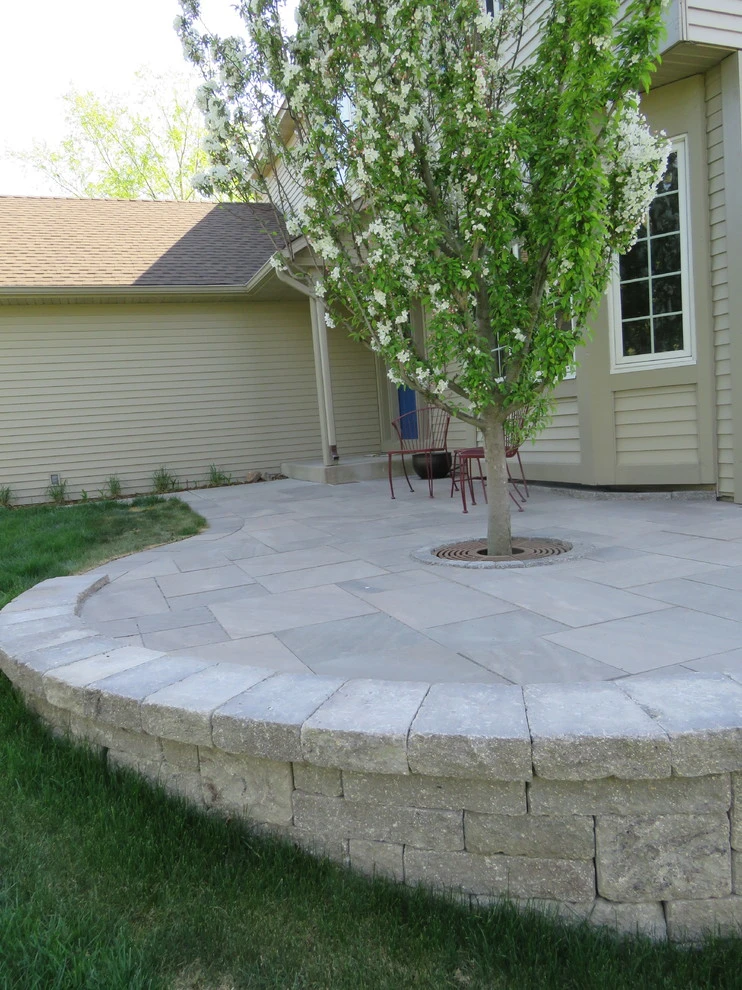 Front Yard Entertaining Patio by Stonepocket Unique Landscapes - Photo 2