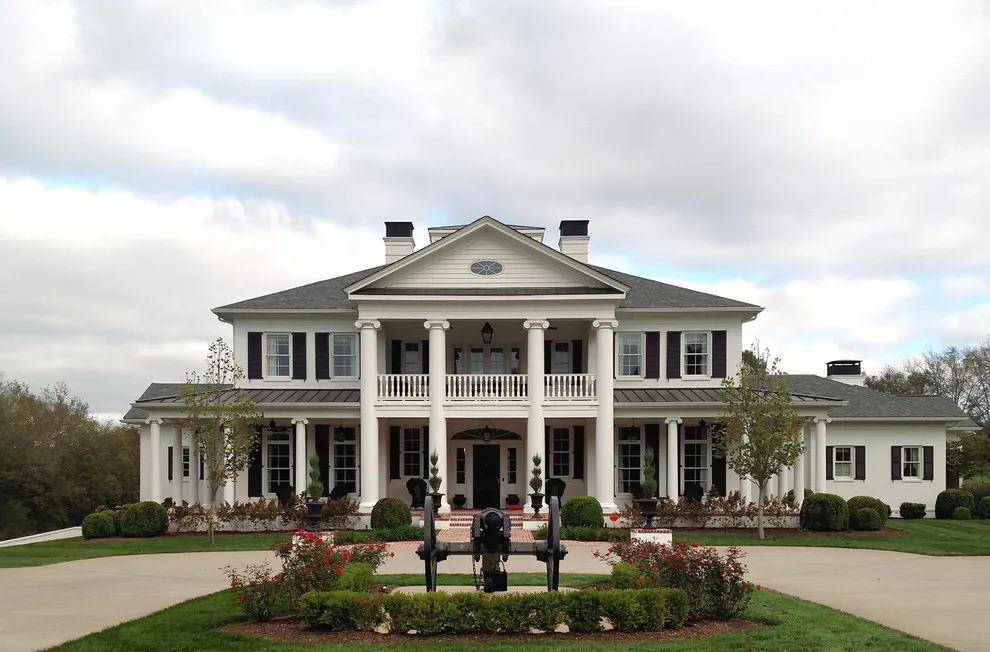 Leiper's Fork Tennessee Greek Revival Home by C Kevin Coffey Dwellings | Design - Photo 2