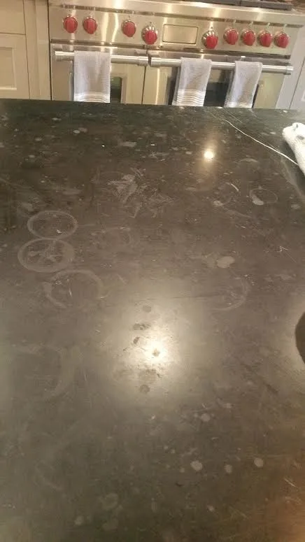 Surface Etching Defects by Lemoncello Stone Protection & Restoration - Photo 2