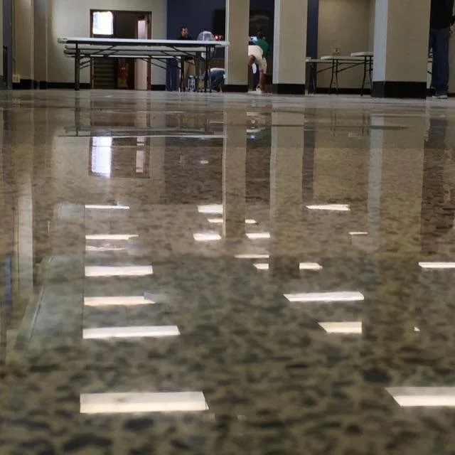 Terrazzo Flooring Restoration by Lemoncello Stone Protection & Restoration - Photo 11