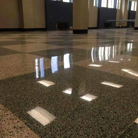 Terrazzo Flooring Restoration by Lemoncello Stone Protection & Restoration - Photo 4