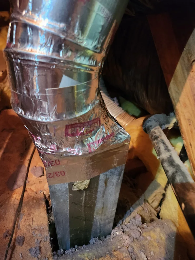 Detached Attic Vent Link by Dryer Vent Wizard Of Mission Viejo - Photo 3