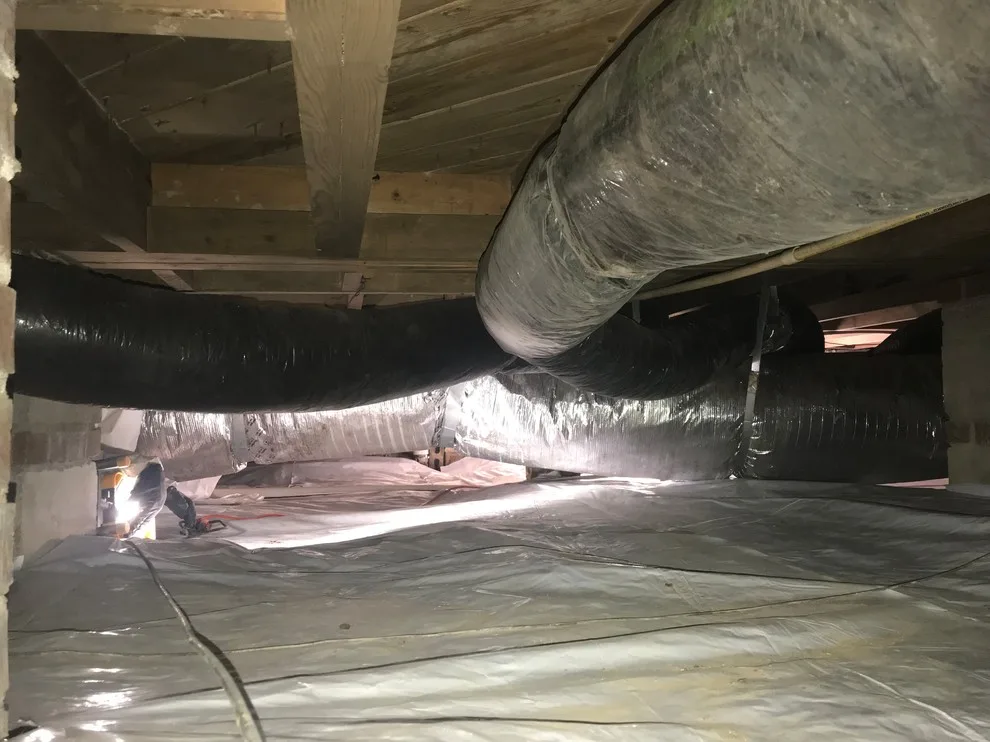 Crawl Space Sealing and Mold Remediation by Appalachian Air Care LLC - Photo 7
