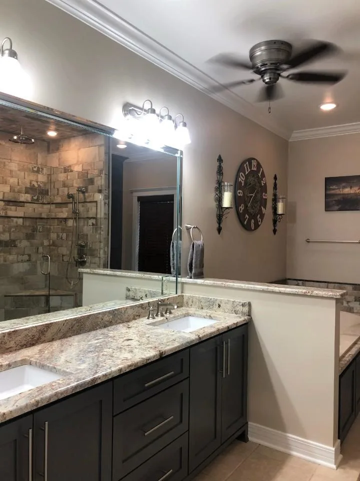 Bickham Bathrooms Project - Monroe, LA by McLarrin Flooring & Counter Tops - Photo 3
