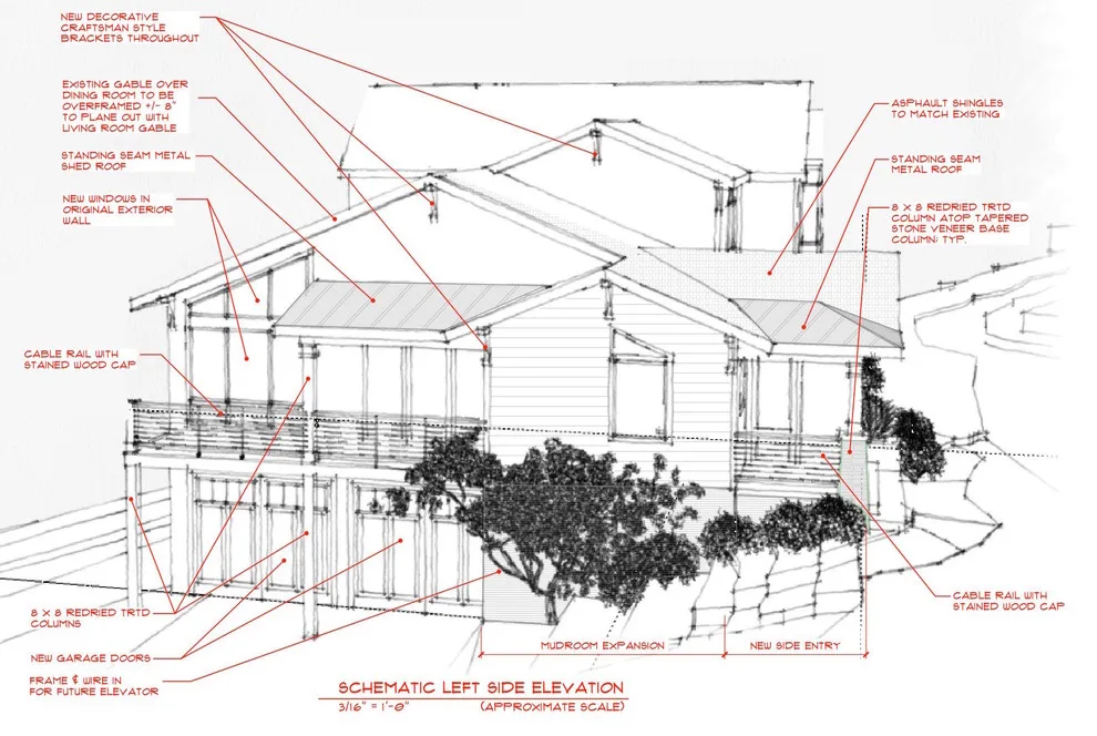 Raleigh Residence Proposed Drawings 2012 by Dawn Christine, Architect PLLC - Photo 2