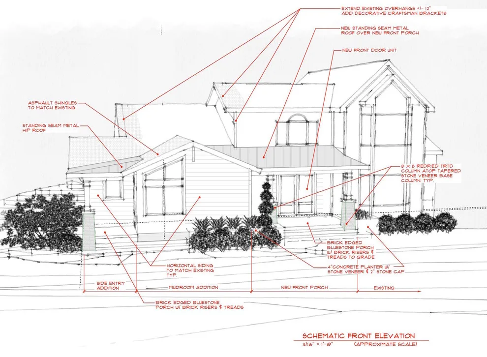 Raleigh Residence Proposed Drawings 2012 by Dawn Christine, Architect PLLC - Photo 3