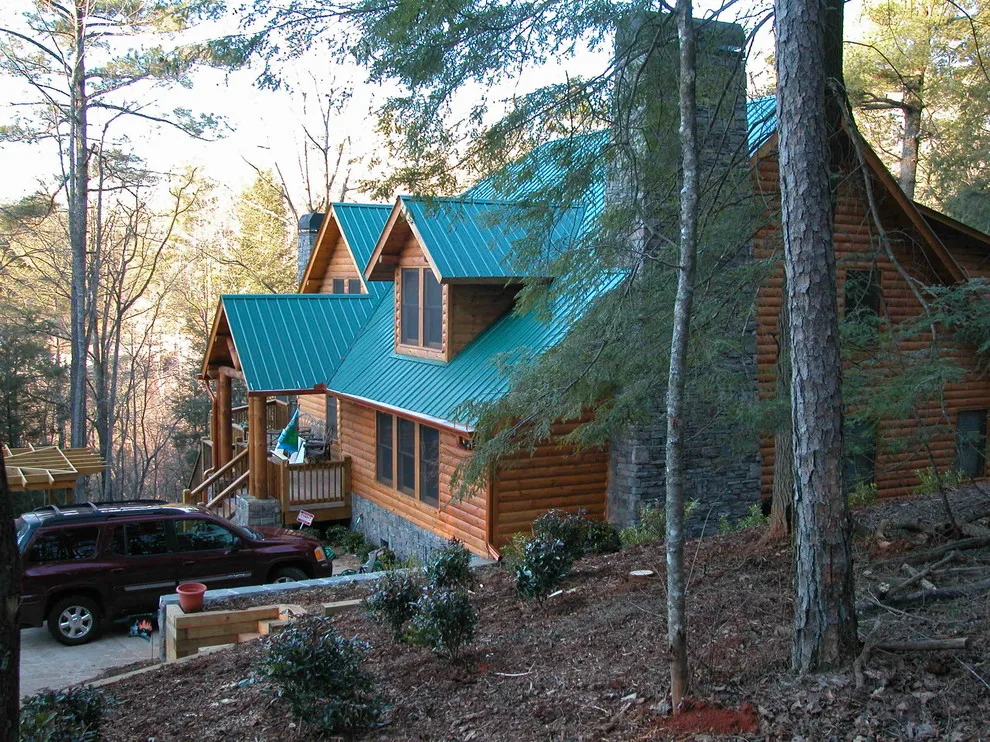Mountain Cabin Restoration and Expansion by Southeast Studios Inc. - Photo 3