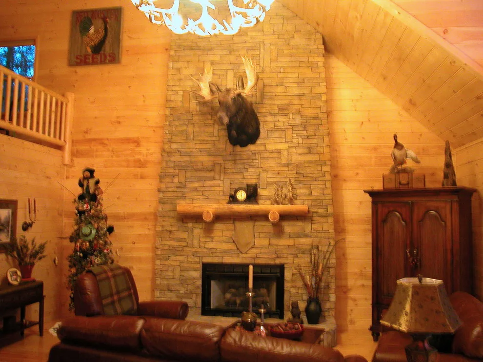 Mountain Cabin Restoration and Expansion by Southeast Studios Inc. - Photo 6