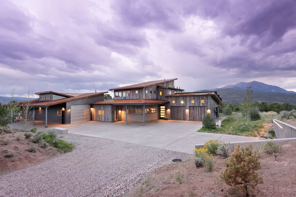 Modern Mountain Courtyard Home Development by Jess Pedersen Architecture - Photo 15