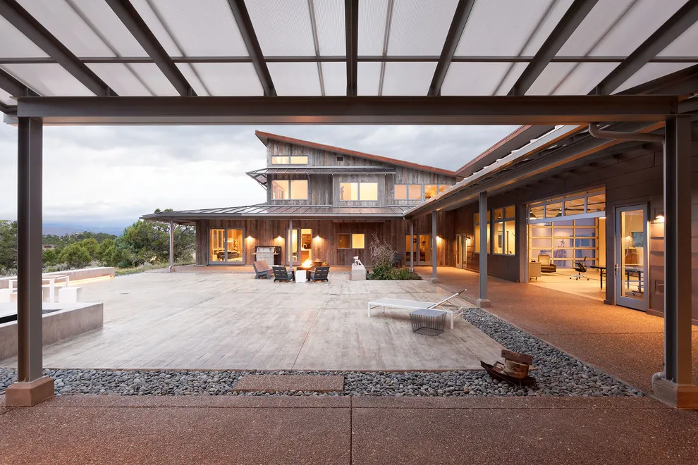 Modern Mountain Courtyard Home Development by Jess Pedersen Architecture - Photo 28