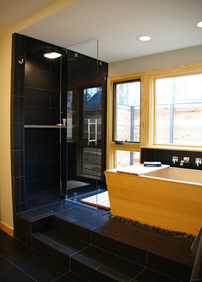 Carrboro Master Bathroom and Mudroom Remodel by Sophie Piesse Architect, PA - Photo 2