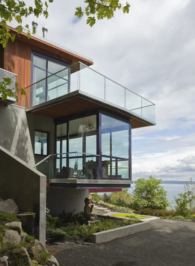 Bainbridge Island Visitor Home by Johnson Squared Architecture + Planning - Photo 12