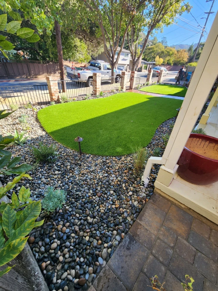 San Carlos front yard upgrade. by Westcoast Hardscape - Photo 4