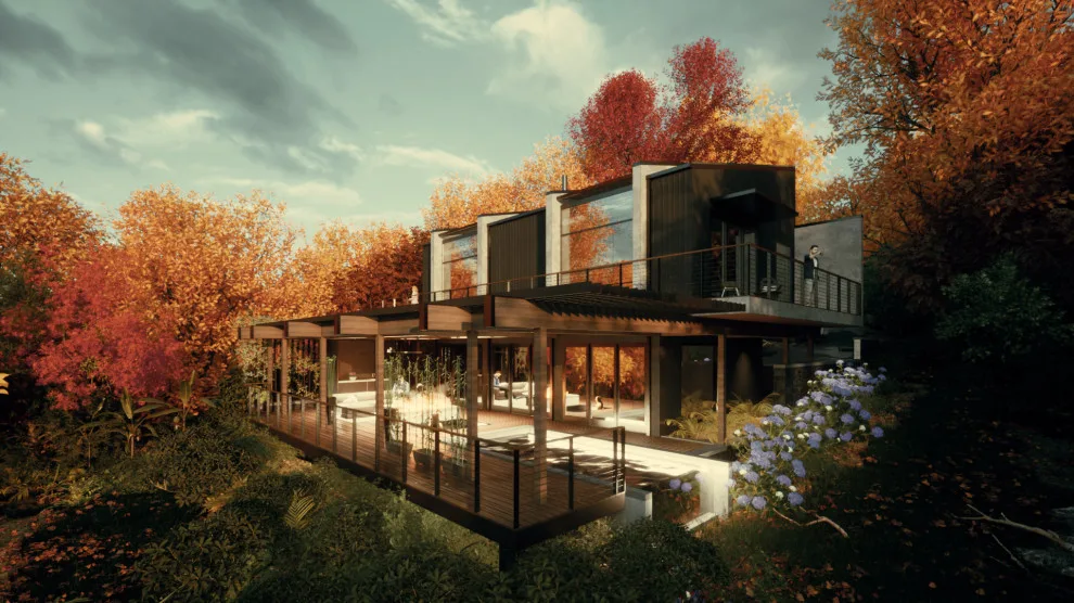 Contemporary Cabins at CRR by Clements Wimsatt Architects - Photo 20