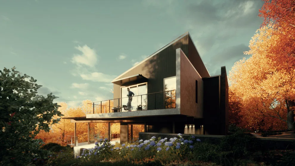 Contemporary Cabins at CRR by Clements Wimsatt Architects - Photo 10
