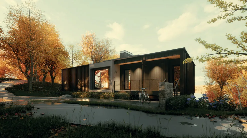 Contemporary Cabins at CRR by Clements Wimsatt Architects - Photo 3